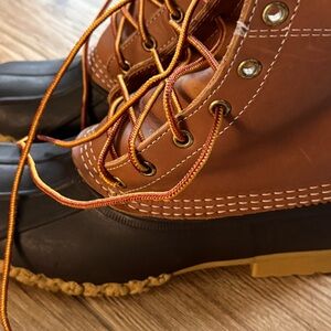 8 inch LL Bean Bean Boots .   Men’s size 7 excellent condition